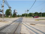 Wisconsin Central Penninsula Railroad Trestle track looking West